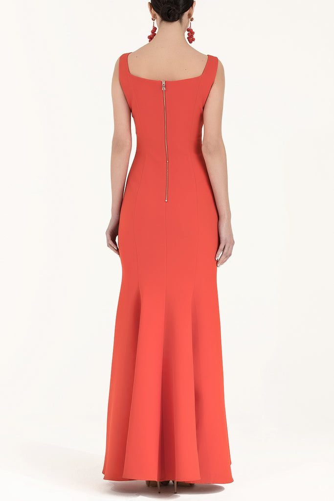 Askılı Uzun Elbise 91840