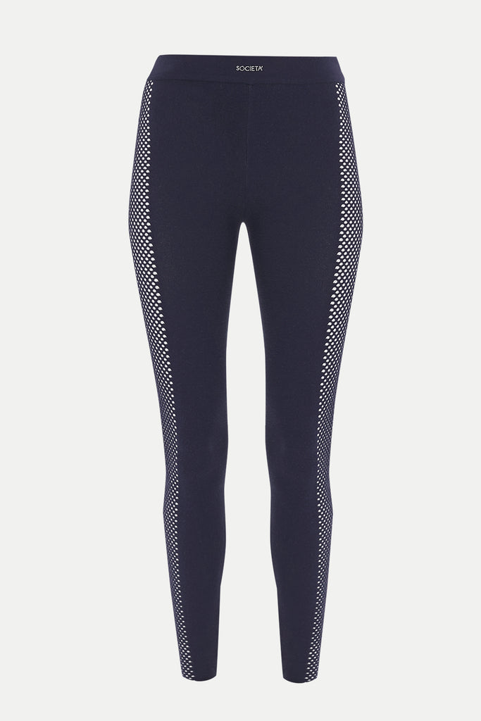 Navy Blue Knitwear leggings  28310