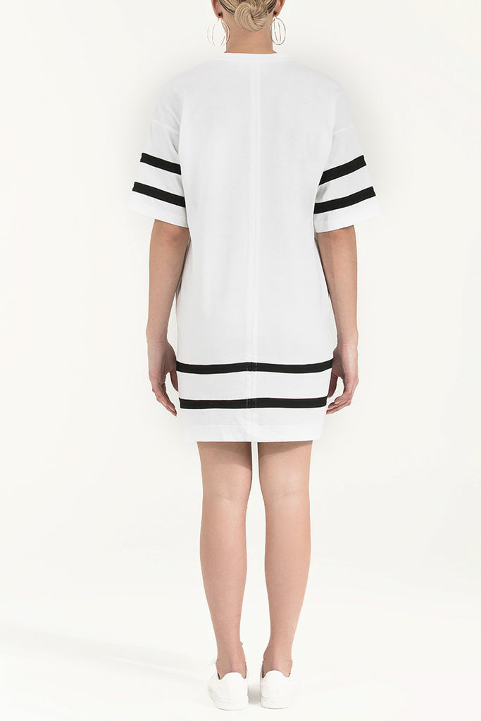 Nakışlı Örme Mini Elbise 92119