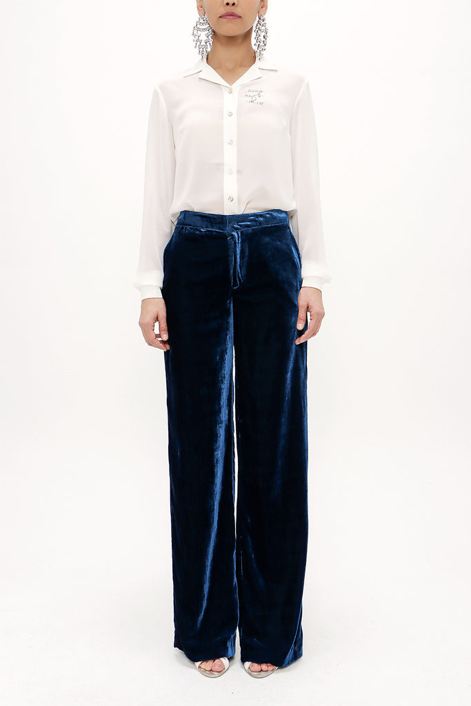 Sax Velvet Pants 41274