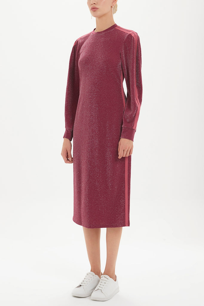 Dar Kesim Midi Elbise 92442