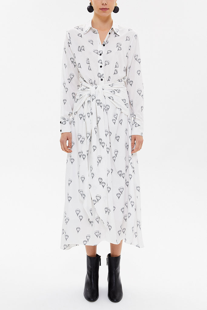 White Tie midi dress 92889