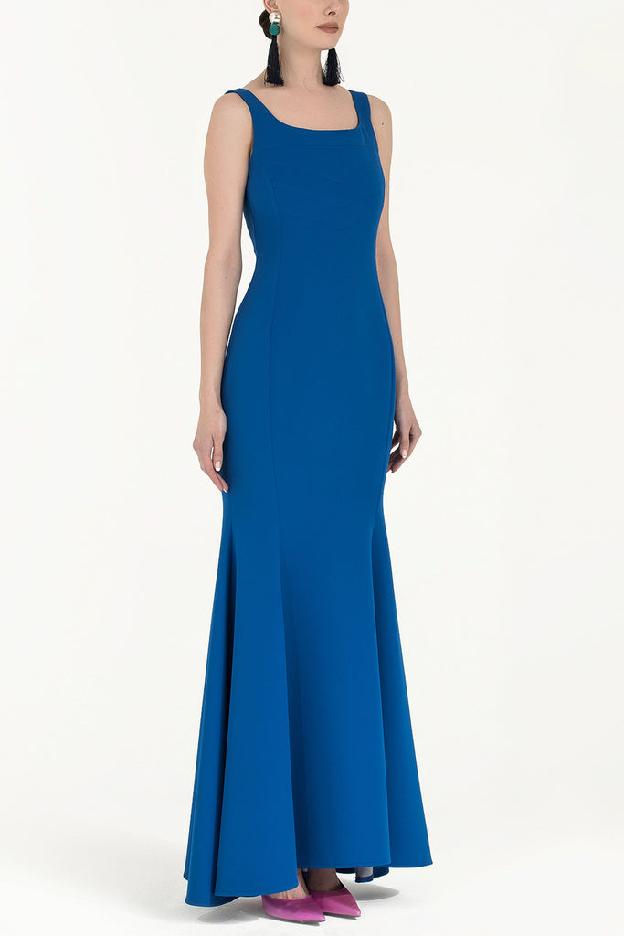 Askılı Uzun Elbise 91840