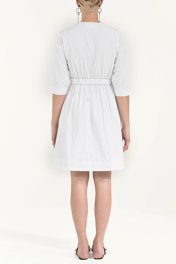 Kordonlu Mini Elbise 92123