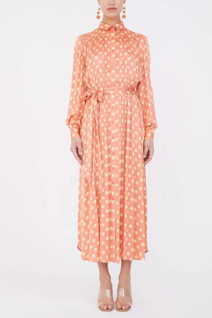 Balon Kol Midi Elbise 92985