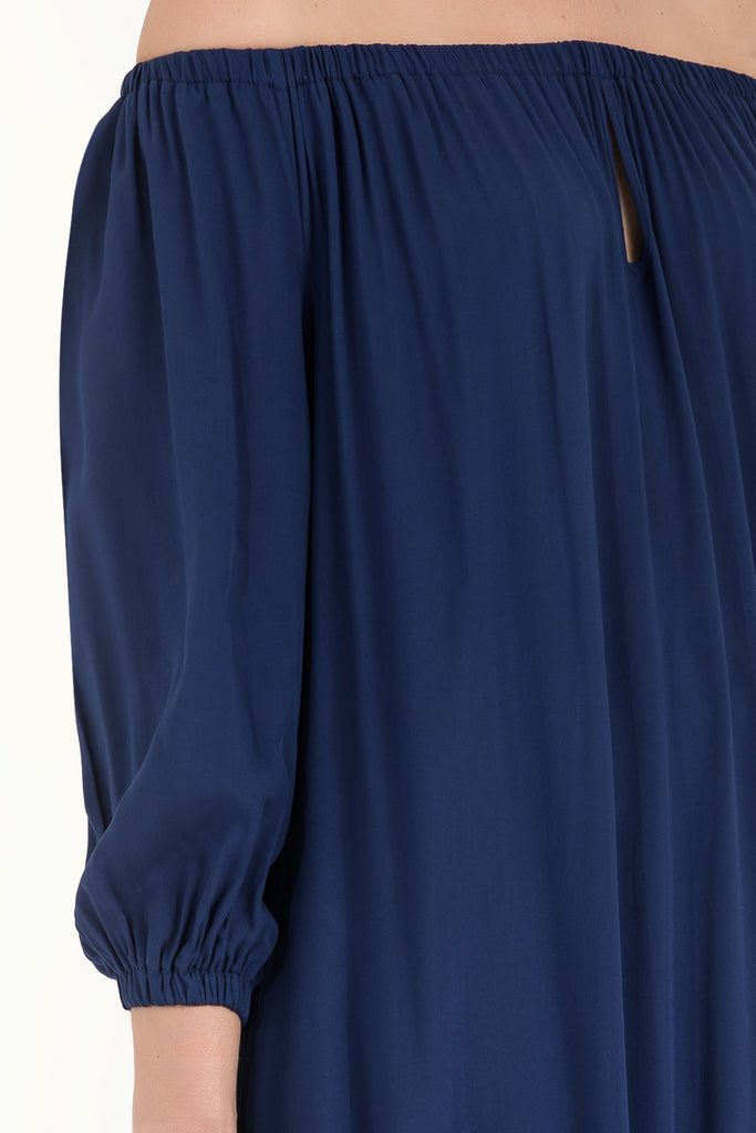 Yıldız Nakışlı Uzun Elbise 92242