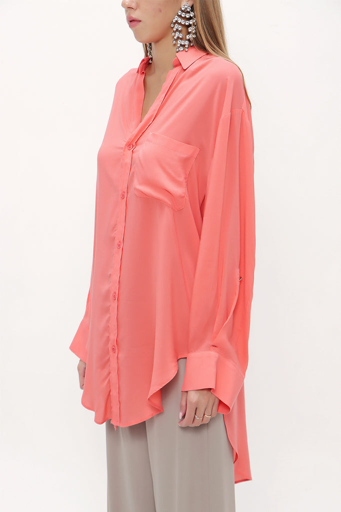 Coral Wide cut shirt 10681