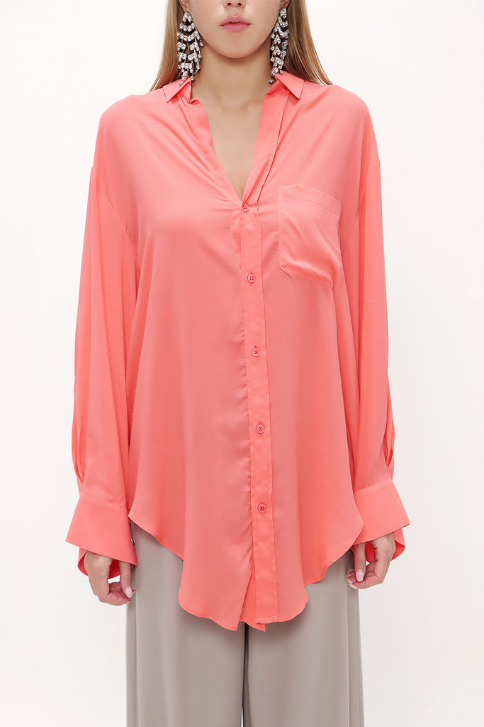 Coral Wide cut shirt 10681