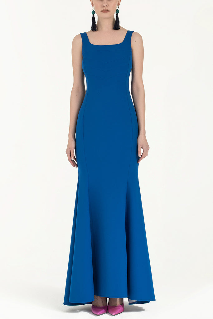 Askılı Uzun Elbise 91840