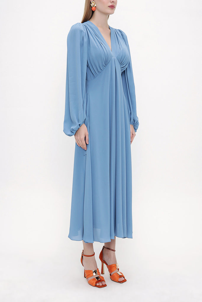 Blue Viscosa dress 93847