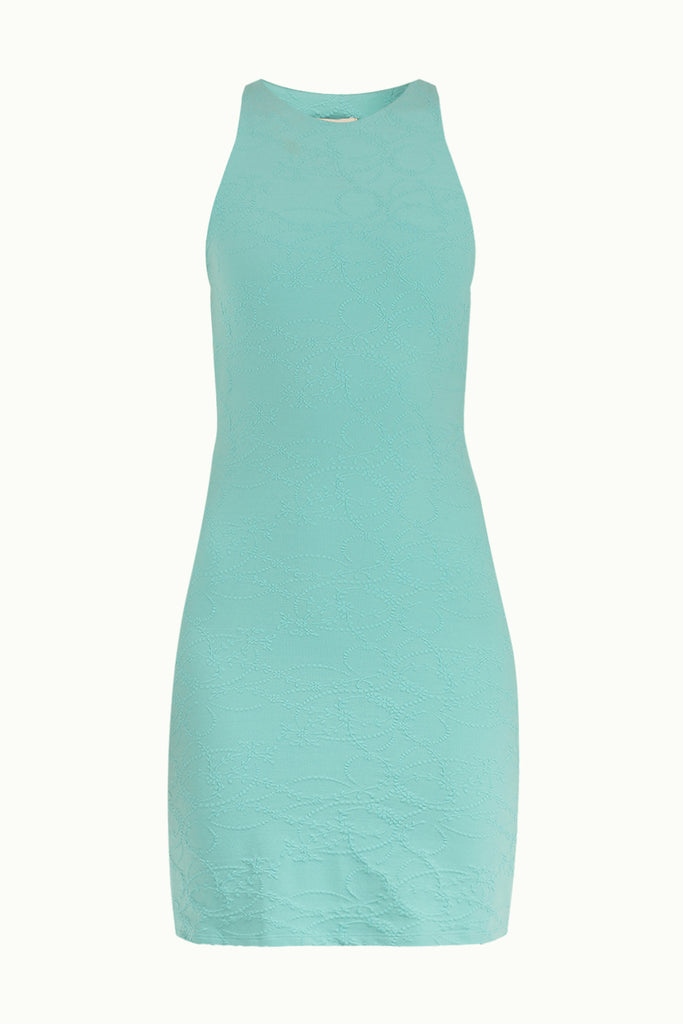 Green Woven  mini dress  91860