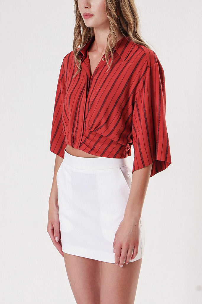 Cinnamon Wide cut shirt 10809