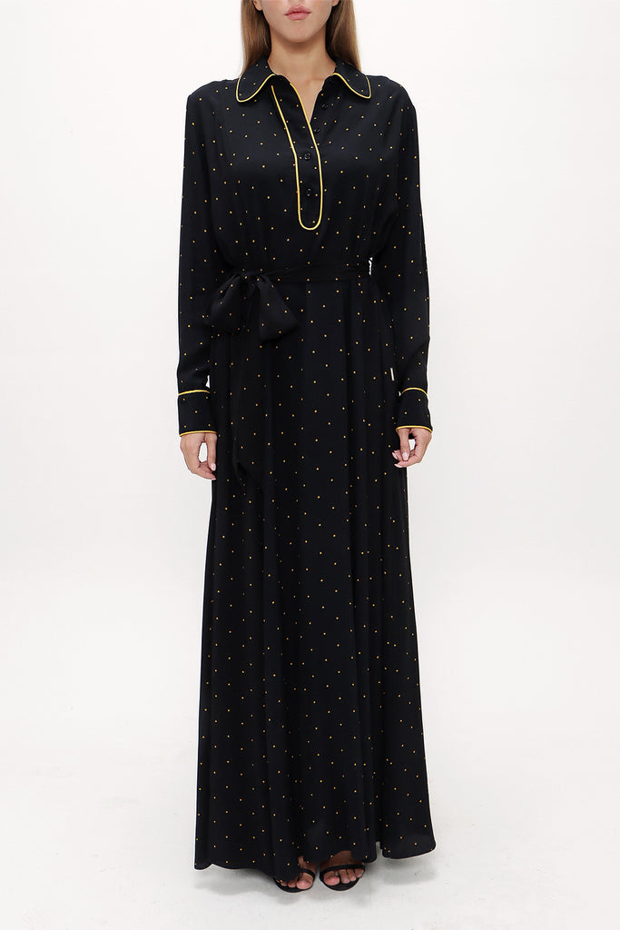 Patterned Wide cut dress 93480