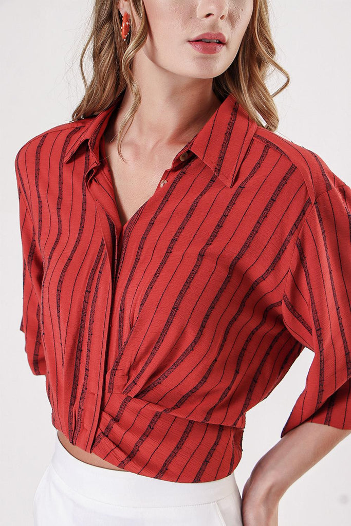 Cinnamon Wide cut shirt 10809