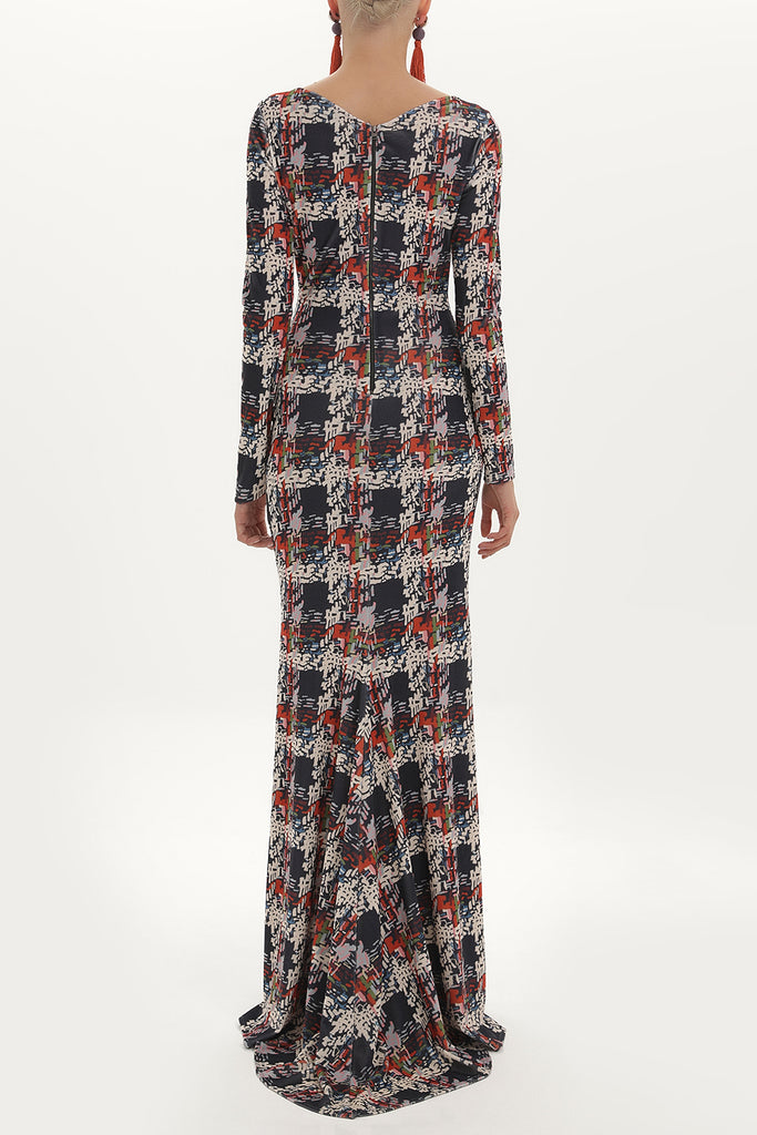Patterned Patterned maxi dress 92139