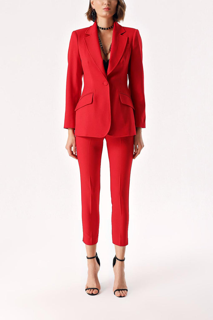 Red Classic blazer jacket 61171