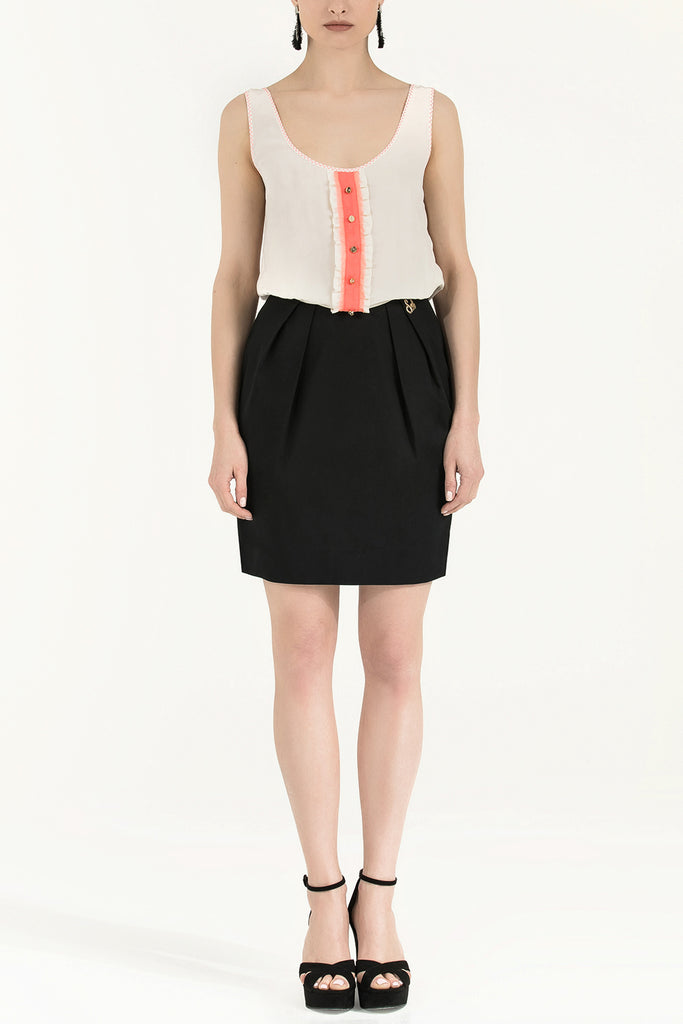 İpek Elbise Siyah 90661