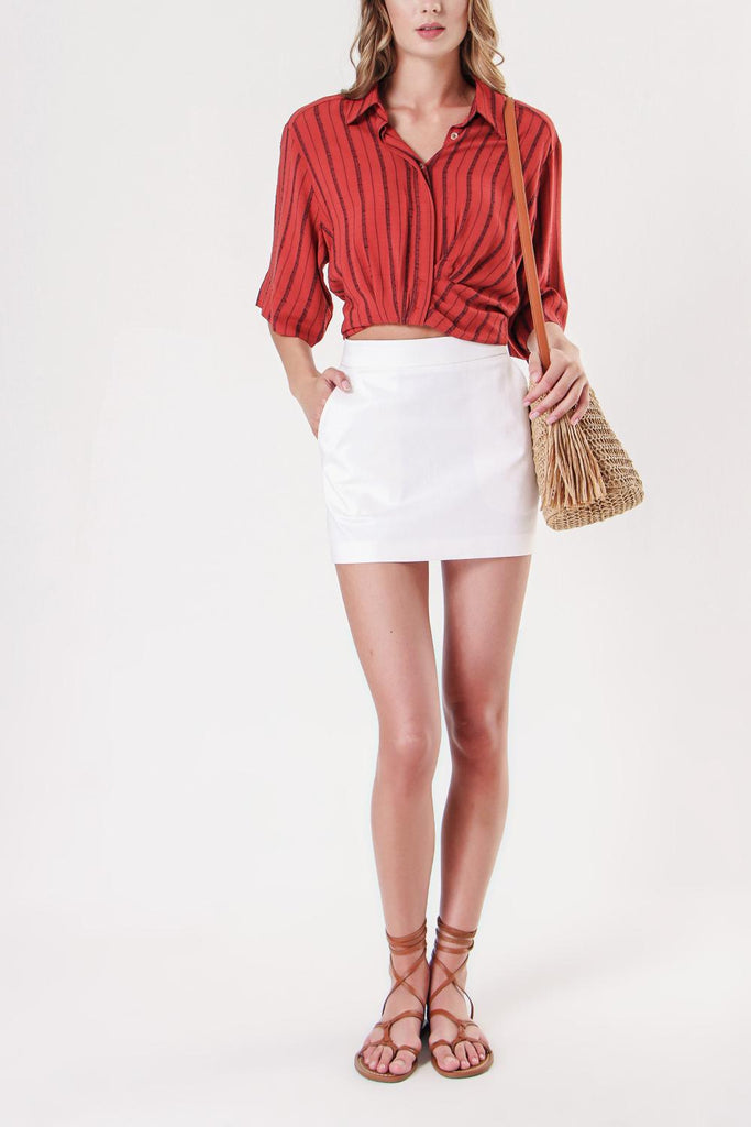 Cinnamon Wide cut shirt 10809