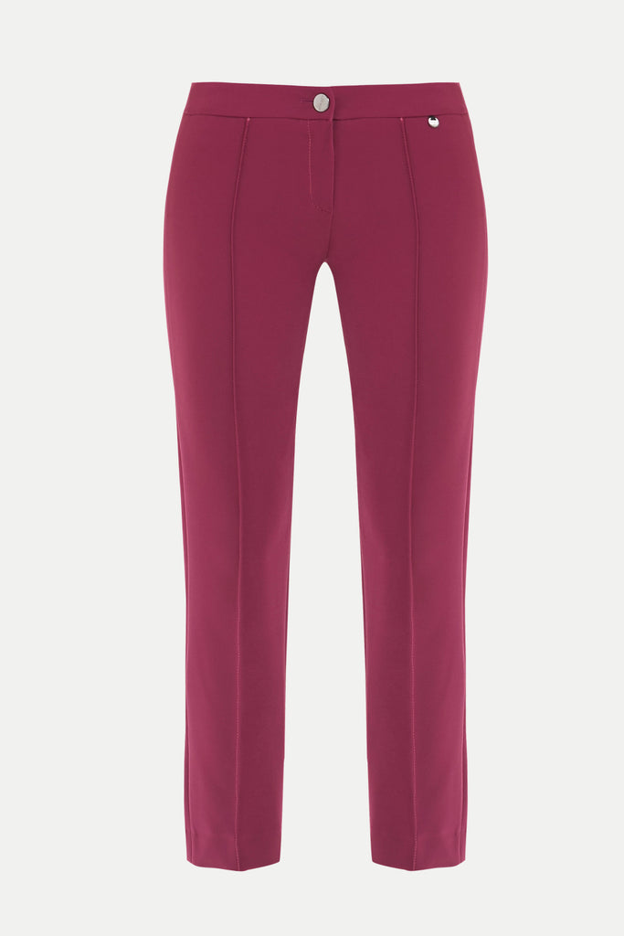 Fuchsia Rib seam lycra pants 41127