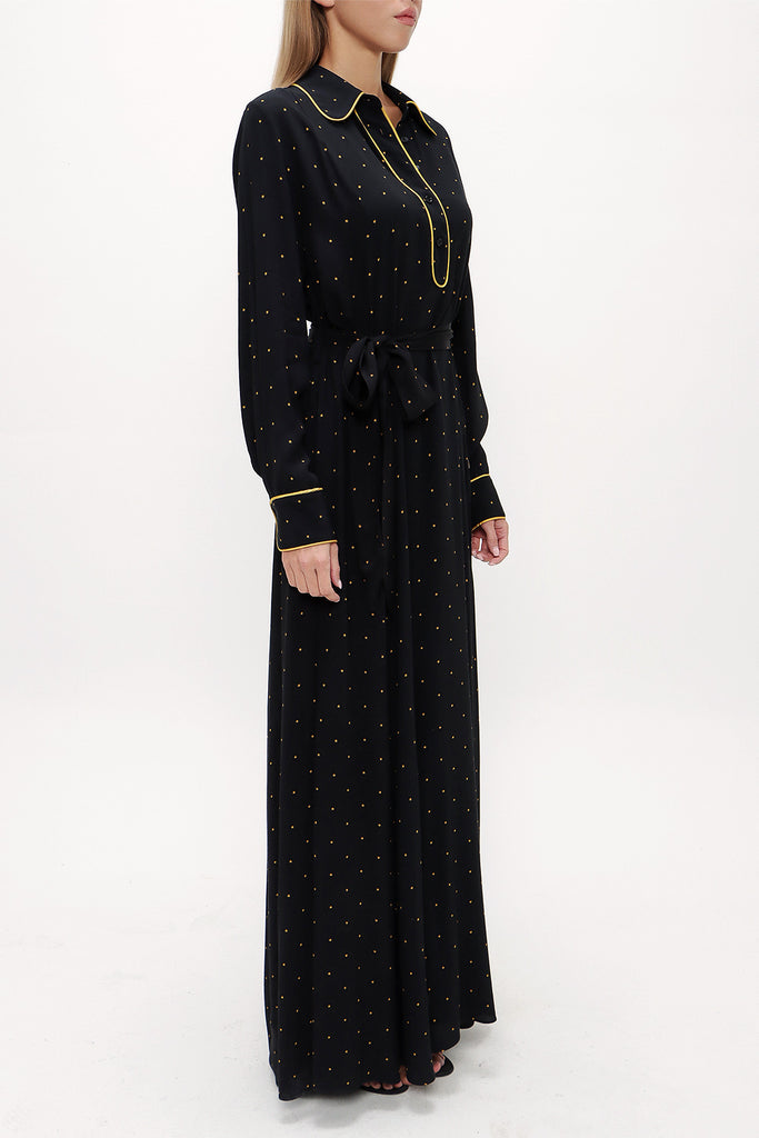 Patterned Wide cut dress 93480