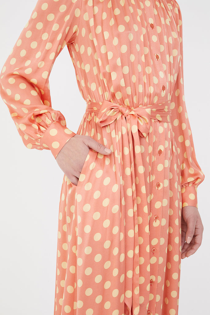 Balon Kol Midi Elbise 92985