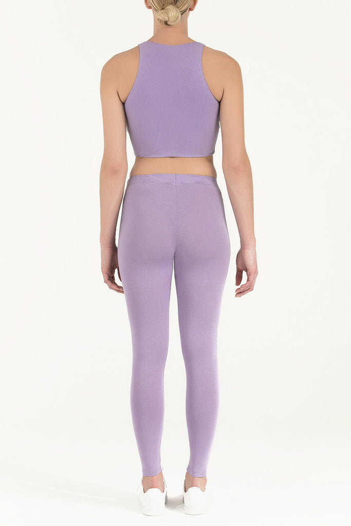 Lilac Woven  leggings 41164