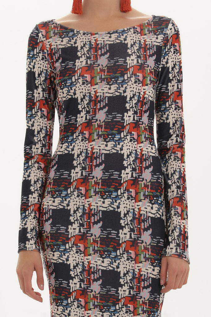 Patterned Patterned maxi dress 92139