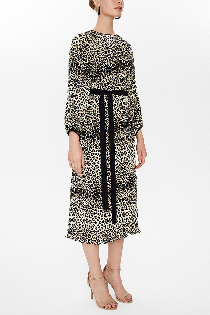 Pars Pleated midi dress 92914