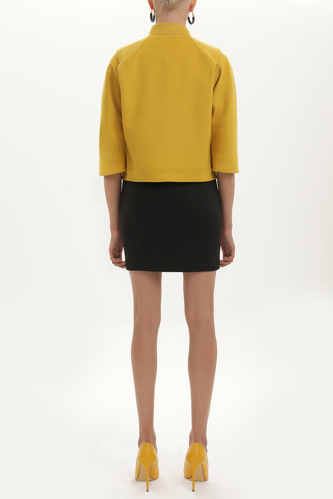 Mustard WOOL JACKET 60790