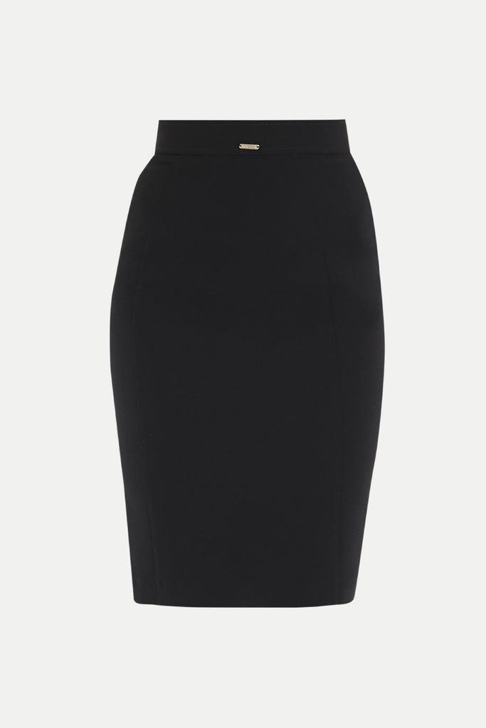 Black Slim fit skirt 80443