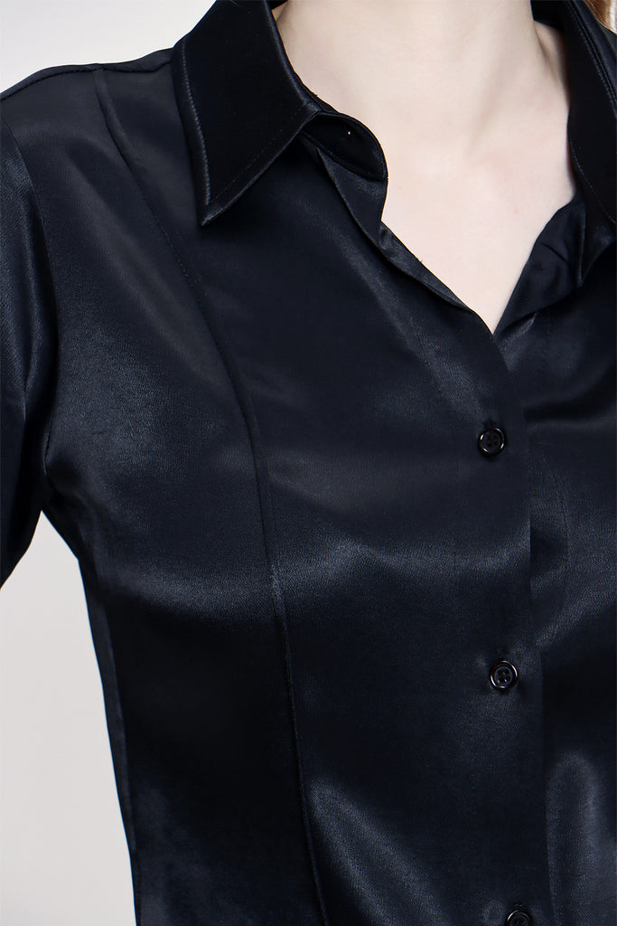 Black Slim fit shirt 10760