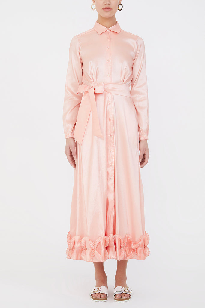 Etegi Piliseli Midi Elbise 92906