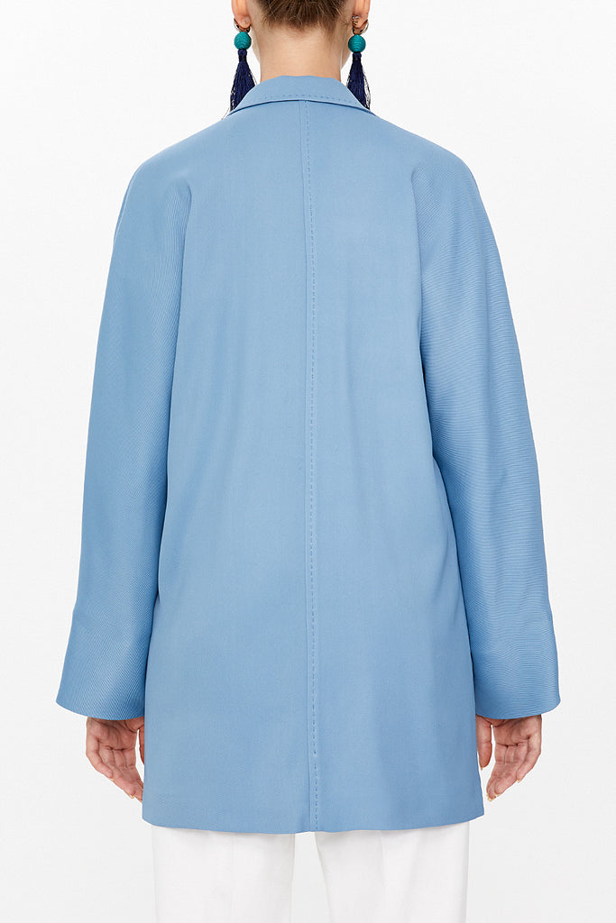 Blue Button Jacket 61130