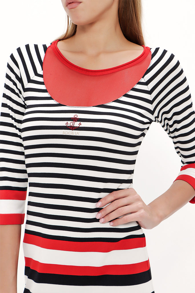 Black Knit dress 28058