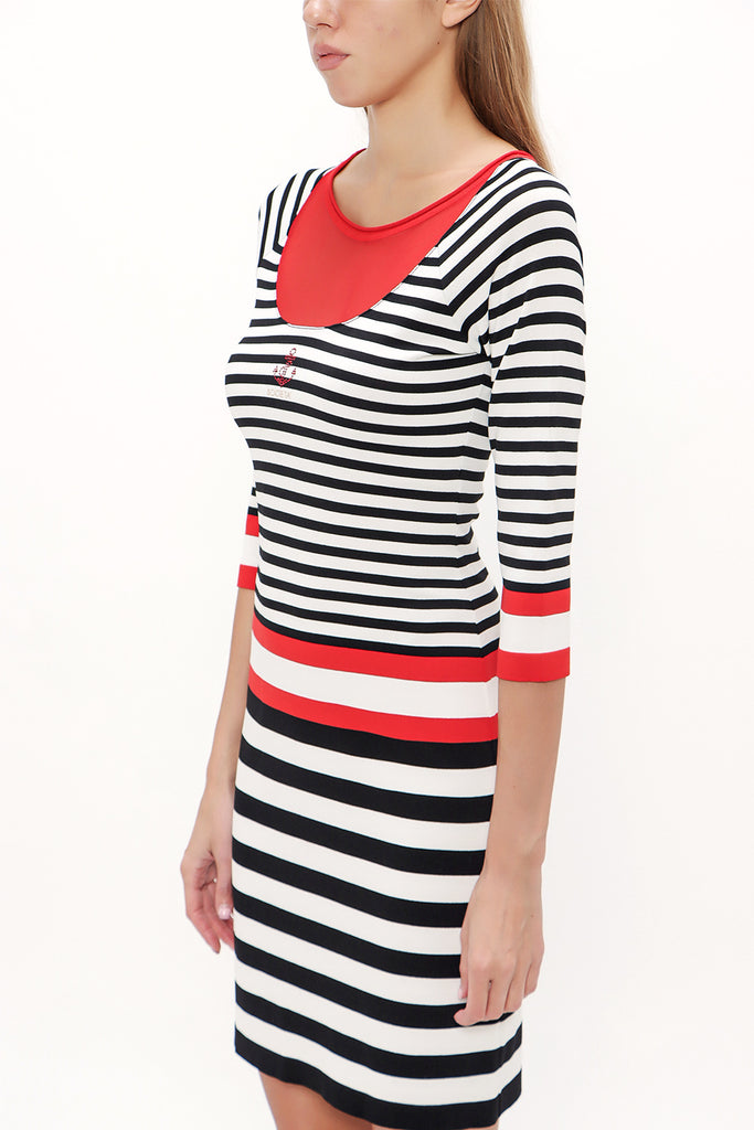 Black Knit dress 28058