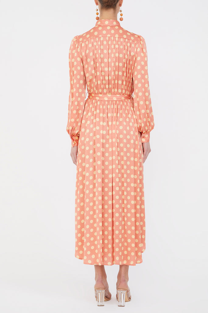 Balon Kol Midi Elbise 92985