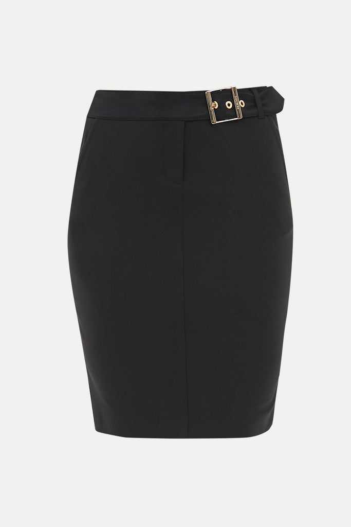 Black Slim fit skirt 80500