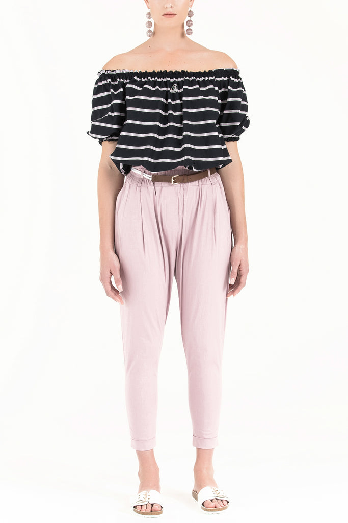 Powder Wide cut cotton pants 40687