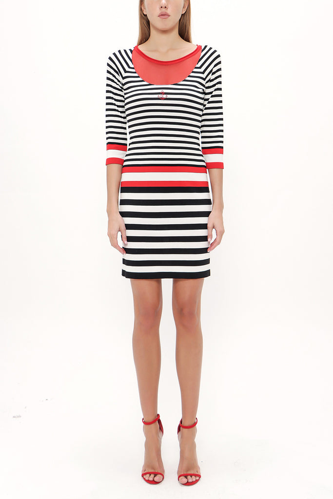 Black Knit dress 28058