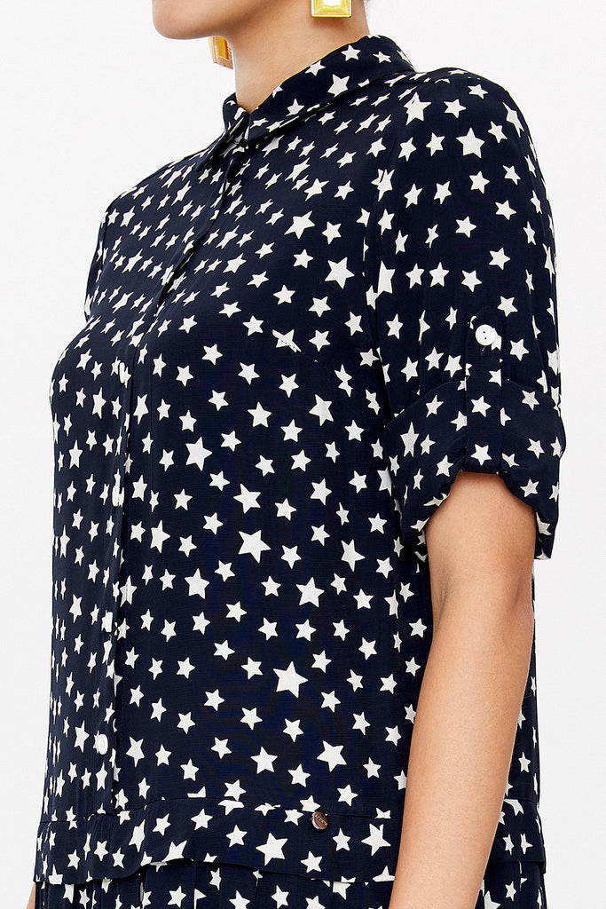 Navy Blue Mini dress 93168