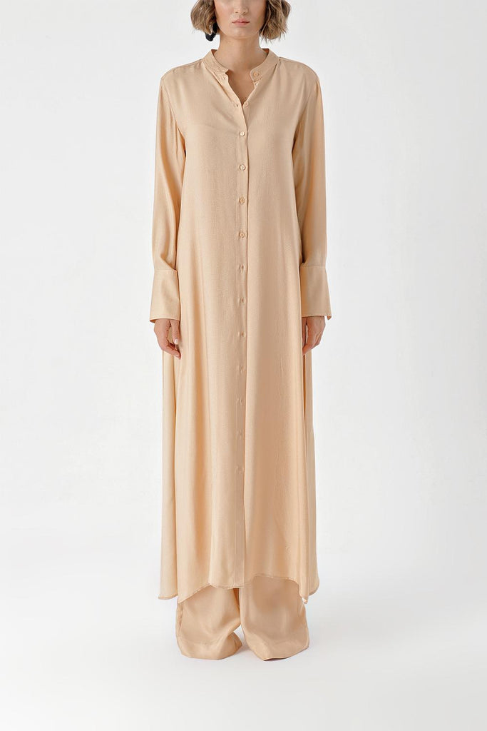 Devetüyü Beli lastikli pantolonlu ikili takım 12322