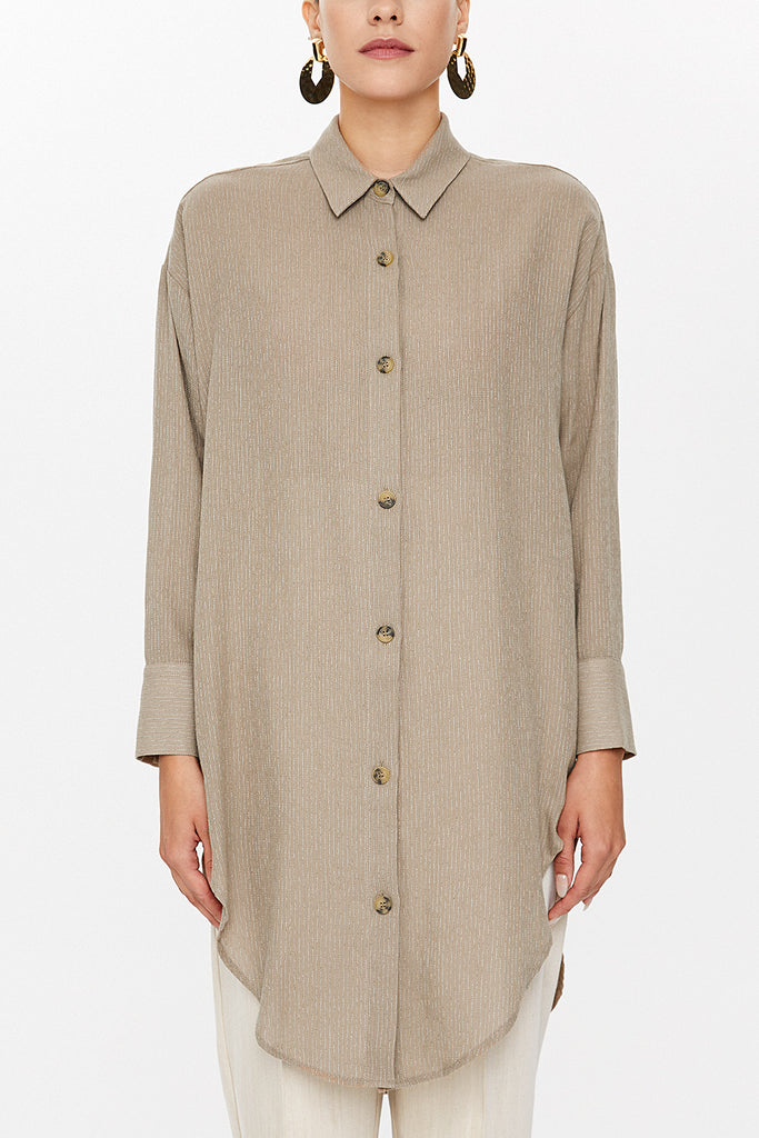 Mink Cotton tunic 10729